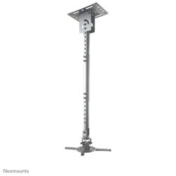 Neomounts by Newstar Universal Projector Ceiling Mount, Height Adjustable (58-83cm) - Silver